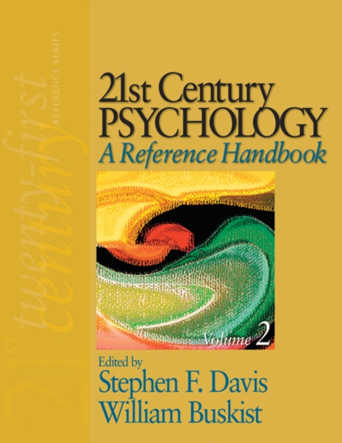 Book cover of: 21st Century Psychology: A Reference Handbook