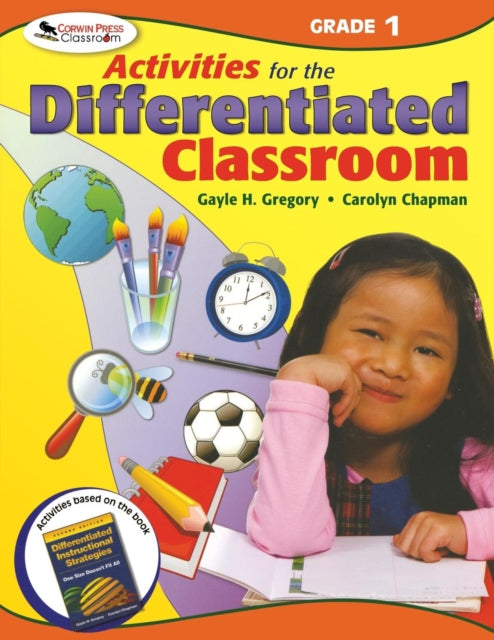 Book cover of: Activities for the Differentiated Classroom: Grade One. By: Gayle H. Gregory, Gayle Gregory