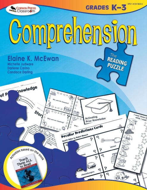 Book cover of: Reading Puzzle: Comprehension, Grades K-3. By: Elaine K. McEwan