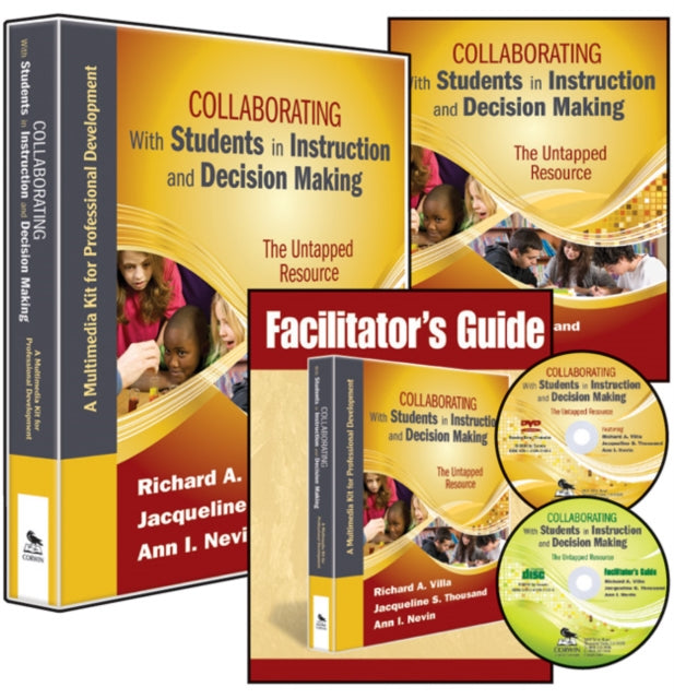 Book cover of: Collaborating With Students in Instruction and Decision Making (Multimedia Kit). By: Jacqueline S. (Sue) Thousand