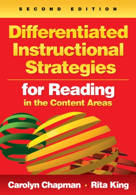 Book cover of: Differentiated Instructional Strategies for Reading in the Content Areas. By: Chapman, Carolyn