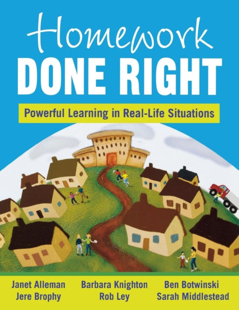 Book cover of: Homework Done Right. By: Janet Alleman