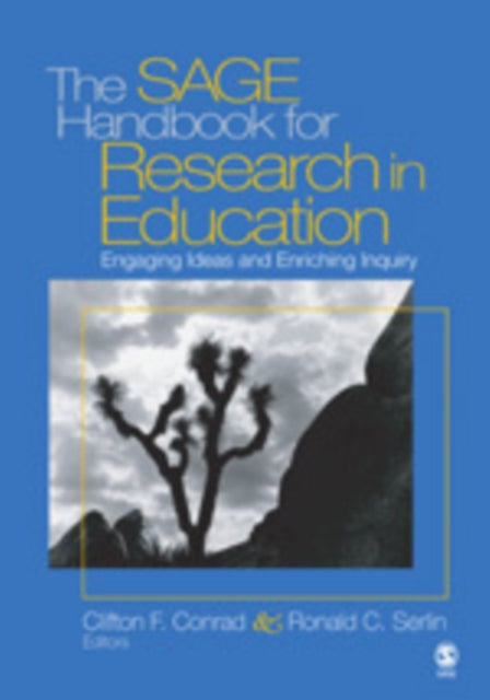 Book cover of: SAGE Handbook for Research in Education. By: Clifton Conrad
