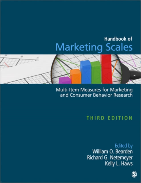 Book cover of: Handbook of Marketing Scales. By: William O. Bearden