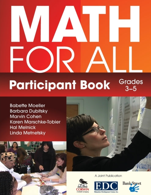 Book cover of: Math for All Participant Book (3–5). By: Babette Moeller