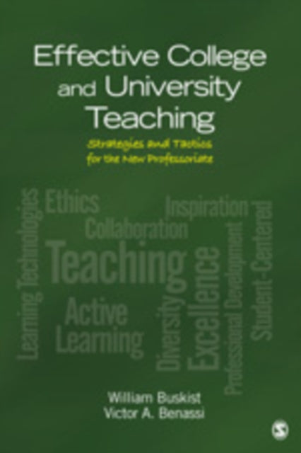 Book cover of: Effective College and University Teaching. By: William Buskist