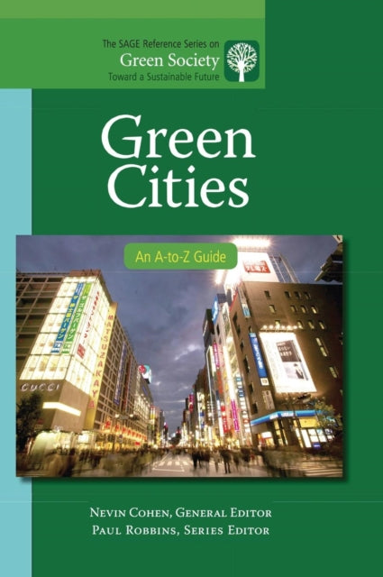 Book cover of: Green Cities. By: Nevin Cohen