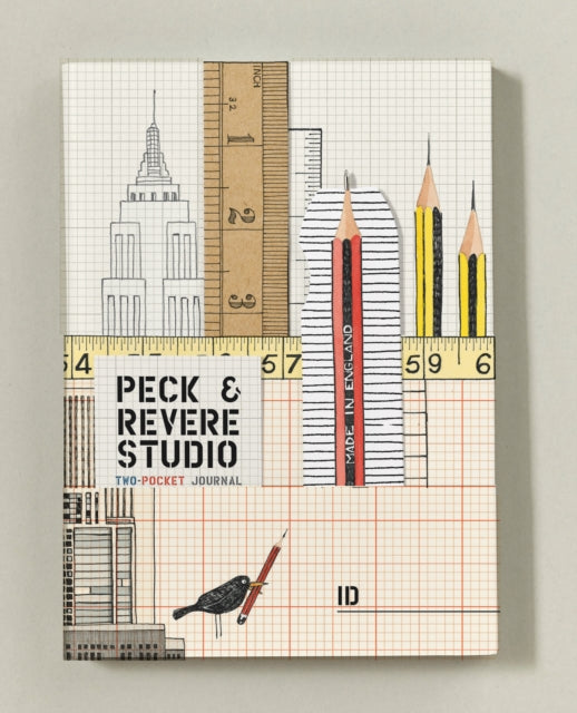 Book cover of: Peck & Revere Studio Two-Pocket Journal. By: Andrea Beaty