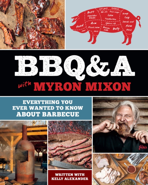 Book cover of: BBQ&A with Myron Mixon. By: Myron Mixon