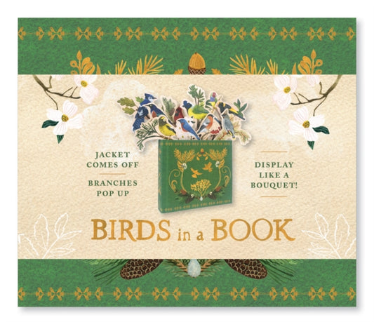 Book cover of: Birds in a Book (A Bouquet in a Book): Jacket Comes Off. Branches Pop Up. Display Like a Bouquet!. By: Lesley Earle