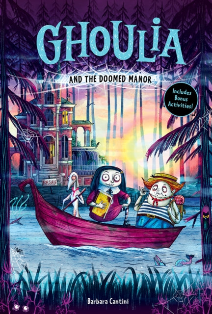 Book cover of: Ghoulia and the Doomed Manor (Ghoulia Book #4). By: Barbara Cantini