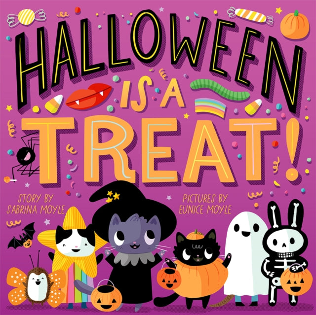 Book cover of: Halloween Is a Treat! (A Hello!Lucky Book). By: Hello!Lucky