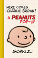 Book cover of: Here Comes Charlie Brown! A Peanuts Pop-Up. By: Charles M. Schulz