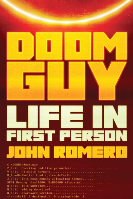 Book cover of: Doom Guy. By: John Romero