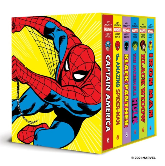 Book cover of: My Mighty Marvel First Book Collection. By: Marvel Marvel Entertainment