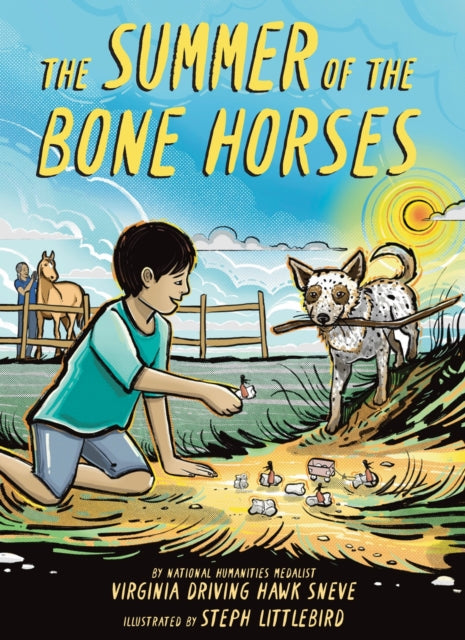 Book cover of: Summer of the Bone Horses. By: Virginia Driving Hawk Sneve