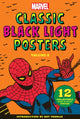 Book cover of: Marvel Classic Black Light Collectible Poster Portfolio Volume 2. By: Marvel Marvel Entertainment