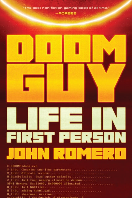 Book cover of: Doom Guy. By: John Romero