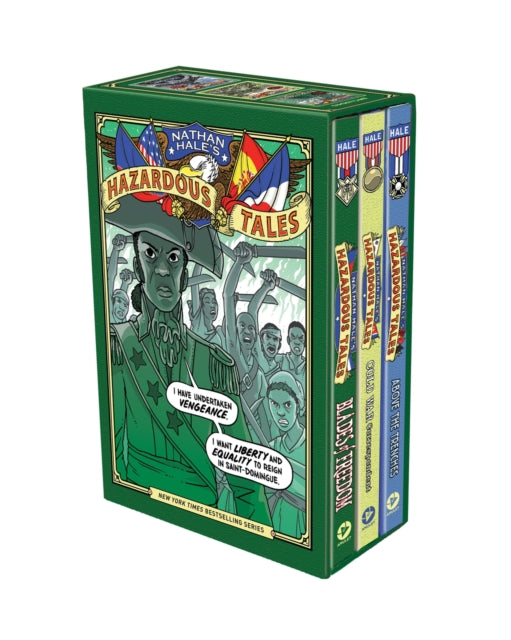 Book cover of: Nathan Hale's Hazardous Tales Fourth 3-Book Box Set