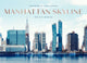 Book cover of: Manhattan Skyline. By: Laurent Dequick