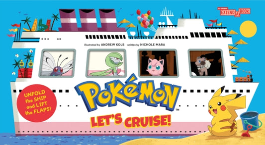 Book cover of: Pokemon All Aboard: Let’s Cruise! (An Abrams Extend-a-Book)