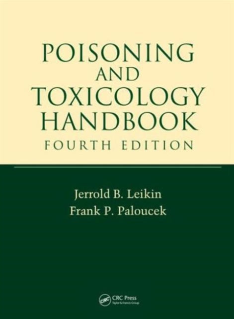 Book cover of: Poisoning and Toxicology Handbook
