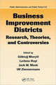 Book cover of: Business Improvement Districts. By: Goktug Morcol