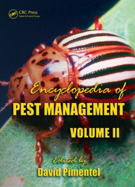 Book cover of: Encyclopedia of Pest Management, Volume II. By: David Pimentel