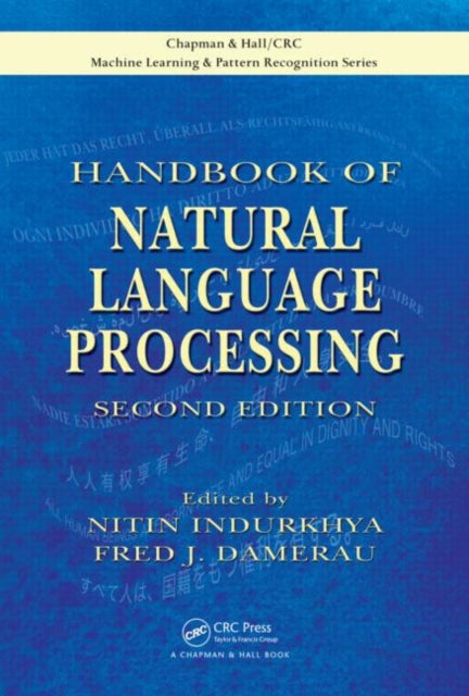 Book cover of: Handbook of Natural Language Processing. By: Nitin Indurkhya