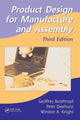 Book cover of: Product Design for Manufacture and Assembly. By: Geoffrey Boothroyd