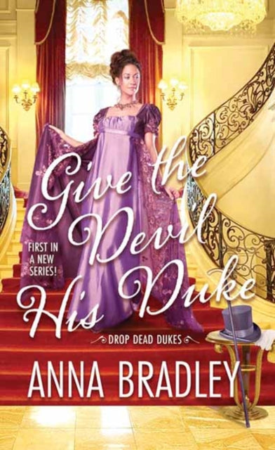 Book cover of: Give the Devil His Duke. By: Anna Bradley