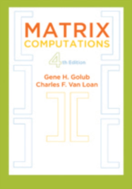 Book cover of: Matrix Computations