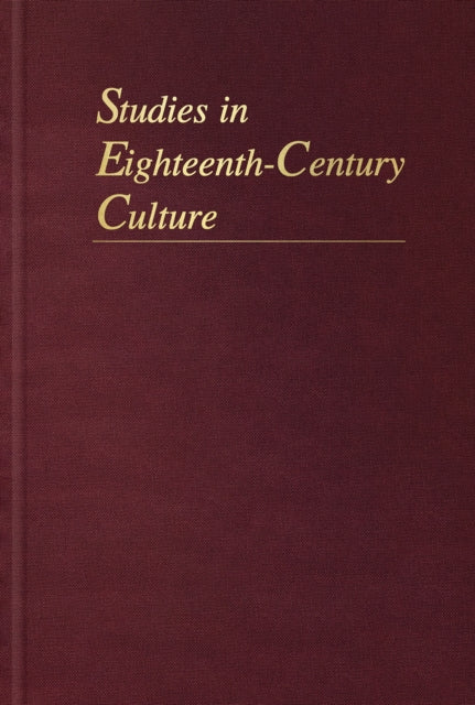 Book cover of: Studies in Eighteenth-Century Culture. By: Lisa Forman Cody
