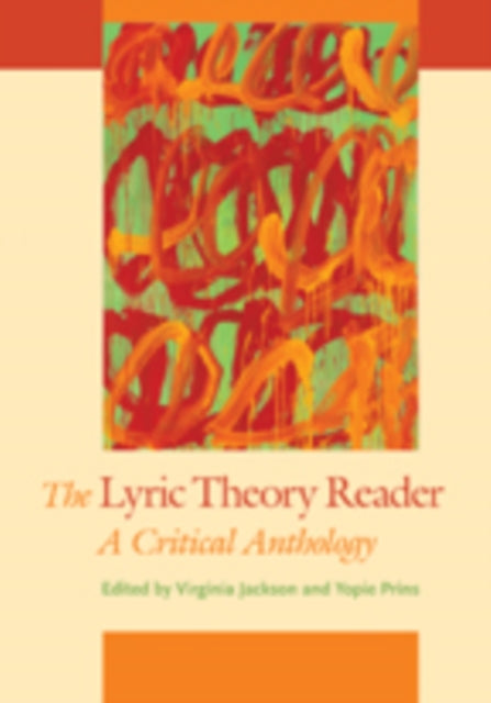 Book cover of: Lyric Theory Reader