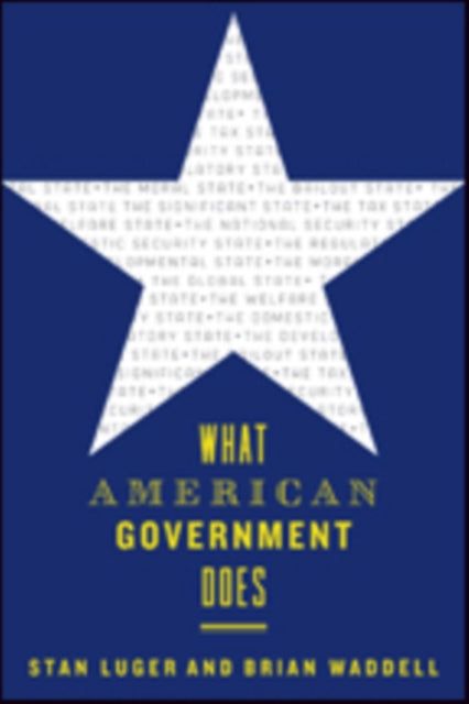 Book cover of: What American Government Does. By: Stan Luger