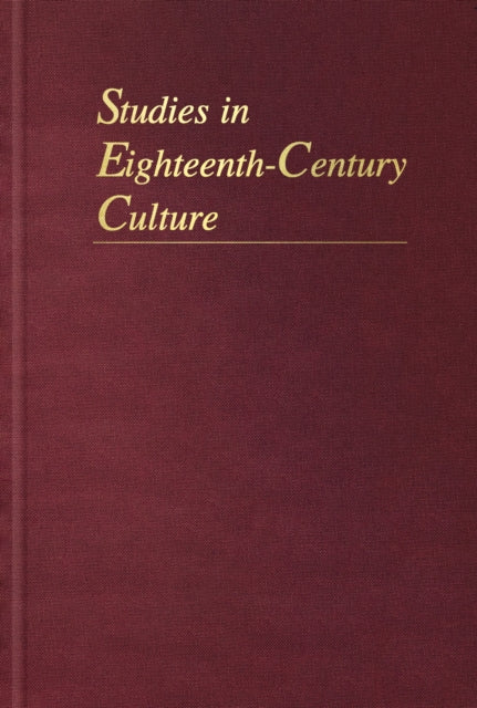 Book cover of: Studies in Eighteenth-Century Culture. By: George Boulukos