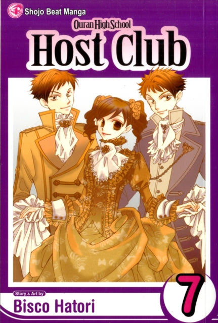 Book cover of: Ouran High School Host Club, Vol. 7. By: Bisco Hatori