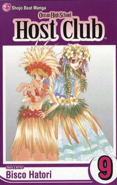 Book cover of: Ouran High School Host Club, Vol. 9. By: Bisco Hatori
