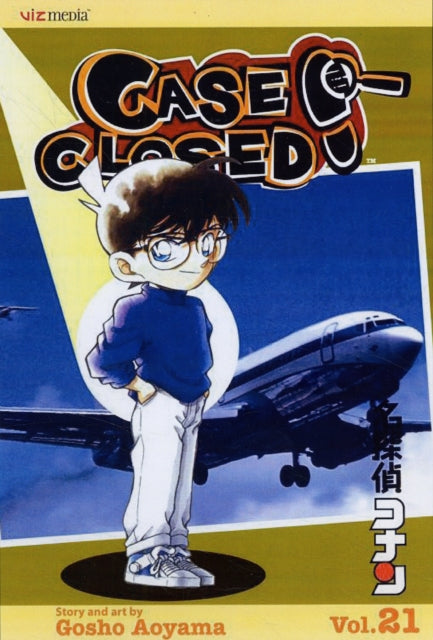 Book cover of: Case Closed, Vol. 21. By: 青山 剛昌 [Gōshō Aoyama], Andy Nakatani
