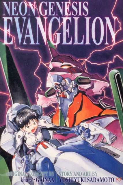Book cover of: Neon Genesis Evangelion 3-in-1 Edition, Vol. 1