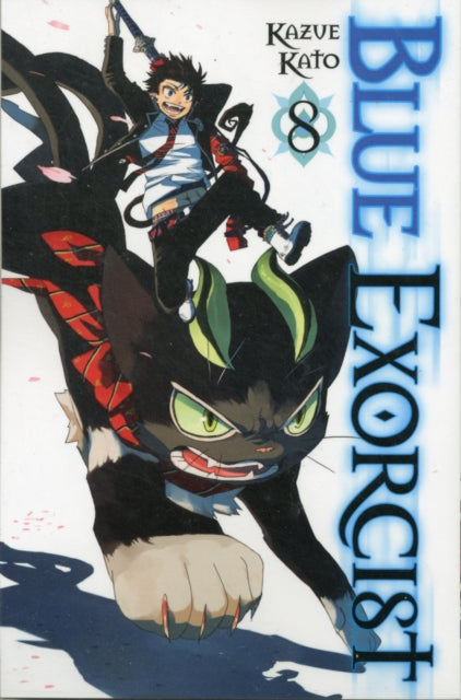 Book cover of: Blue Exorcist, Vol. 8. By: Kazue Katō
