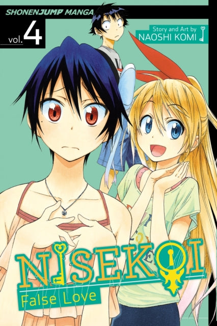 Book cover of: Nisekoi: False Love, Vol. 4. By: Naoshi Komi