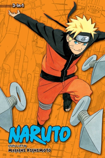 Book cover of: Naruto (3-in-1 Edition), Vol. 12. By: Masashi Kishimoto