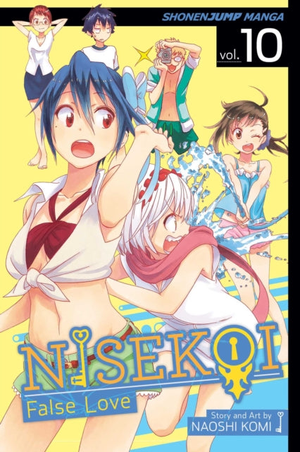 Book cover of: Nisekoi: False Love, Vol. 10. By: Naoshi Komi