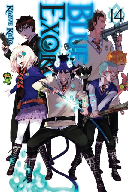 Book cover of: Blue Exorcist, Vol. 14. By: Kazue Kat