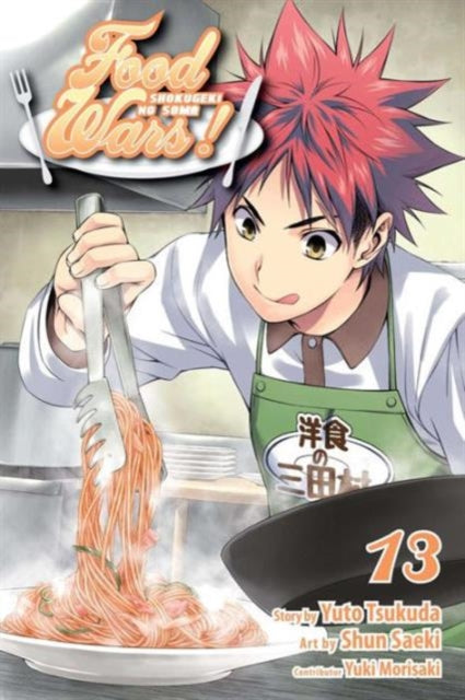 Book cover of: Food Wars!: Shokugeki no Soma, Vol. 13. By: Yūto Tsukuda