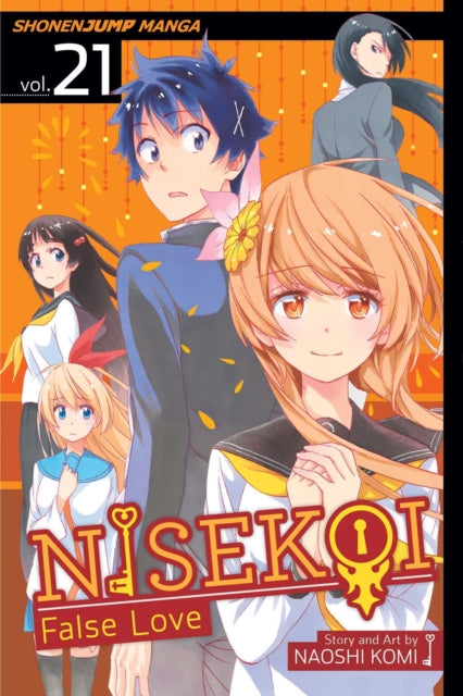 Book cover of: Nisekoi: False Love, Vol. 21. By: Naoshi Komi