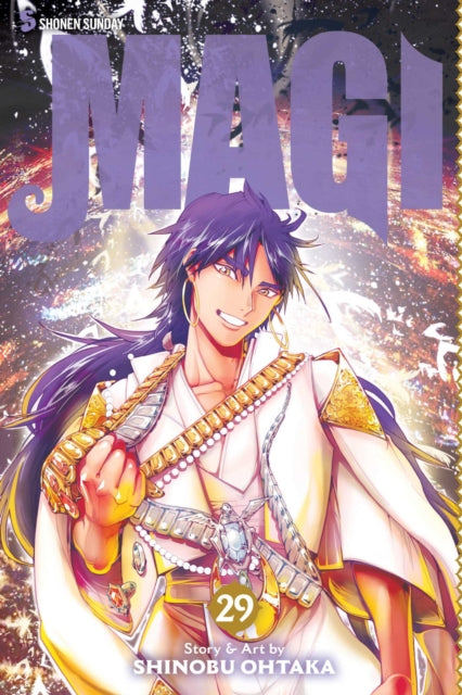 Book cover of: Magi: The Labyrinth of Magic, Vol. 29. By: Shinobu Ōtaka