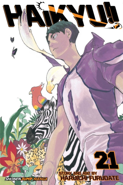 Book cover of: Haikyu!!, Vol. 21. By: 古舘 春一