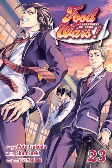 Book cover of: Food Wars!: Shokugeki no Soma, Vol. 23. By: Yūto Tsukuda